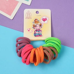 Цена за 4 шт. Резинки для волос «Амурные дела», набор 20 шт., мечты, 2.5 см, полоски