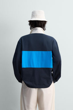REGULAR FIT COLOUR BLOCK POLO SHIRT - Zara фото 13
