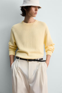 TEXTURED COTTON JUMPER - Zara фото 6