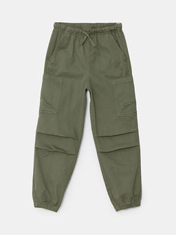 Beli Lastikli K?z ?ocuk Jogger Pantolon