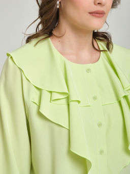 Блузка с воланами - Priz фото 12