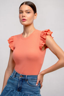 Арт. 3401/5 Футболка женская 42-50 (5 шт) Цвет:лососевый