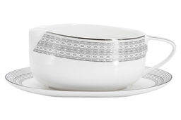 Обеденный сервиз Сильвер, 6 персон, 27 предметов - Anna lafarg emily фото 18