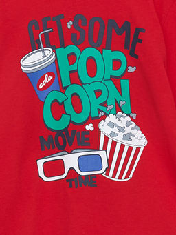 Bisiklet Yaka Erkek ?ocuk Pijama ?st - Waikiki фото 3