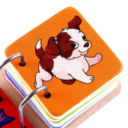 Развивающая игрушка из дерева «Расскажем малышу, кто что ест»