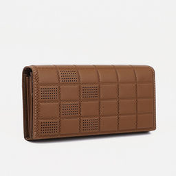 Кошелёк на магнитах, цвет коричневый