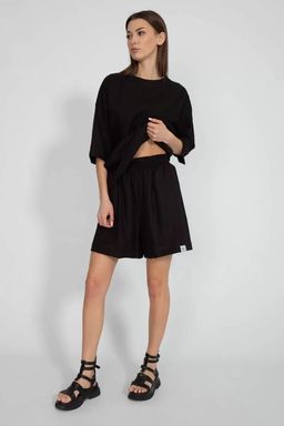 Льняные шорты 4074