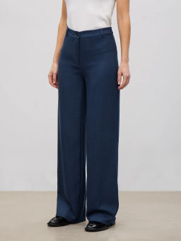 Брюки широкого кроя D340/kiona - Emka фото 3