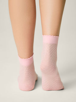 Цена за 2 пары. Носки детские, light pink