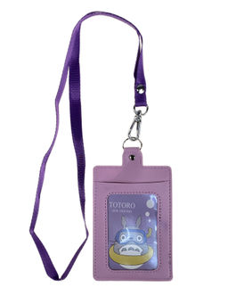 Бейджик на шею, цвет сиреневый