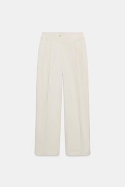 PANTAL?N BARREL PINZAS / Crudo - Zara фото 6