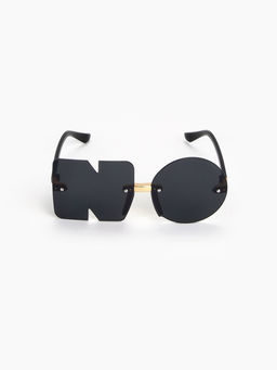 Очки солнцезащитные женские, дужка 12.2 см, ширина 12.3 см, линза 5.2?5.3 см, черные - Simaland фото 3