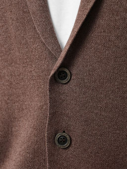 Кардиган мужской GREG G136-KF-коричневый 525 фото 5