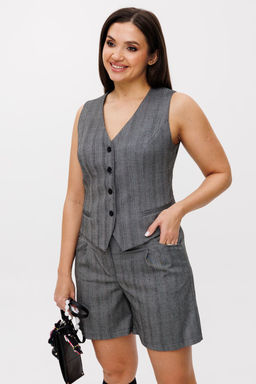 Шорты ANELLI 1403.2 грей лайн  фото 6