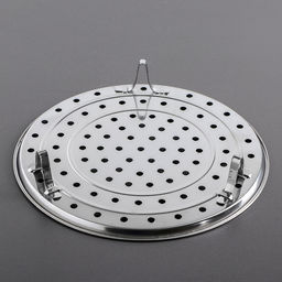 Пароварка, d=26 см, на ножках, нержавеющая сталь, серебристая