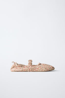 FLORAL SLIPPERS
