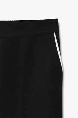 CONTRAST TRIM TROUSERS - Zara фото 22