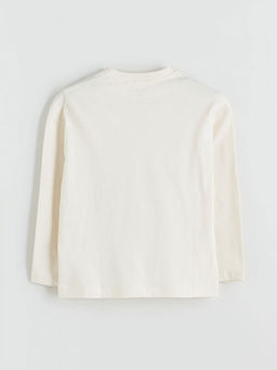 Araba Bask?l? Erkek ?ocuk Sweatshirt