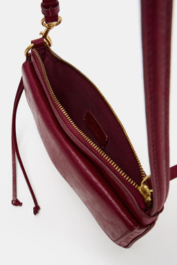 BOLSO DE HOMBRO SOLAPA / Rojo - Zara фото 6