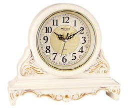 Настольные часы Mirron белые SN23CBZB