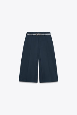 BELTED LONG BERMUDA SHORTS - Zara фото 4