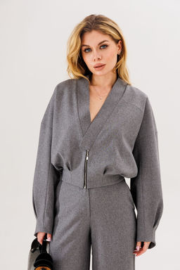 Костюм AmberA 2019 серый  фото 2