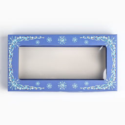 Цена за 5 шт. Коробка для шоколада новогодняя «Снежная сказка», с окном, 16×8×1.5 см