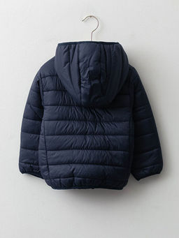 Kap??onlu Uzun Kollu Basic Erkek Bebek Fermuarl? Mont - Waikiki фото 2