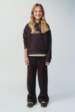 HOODIE AND WIDE-LEG TROUSERS SET - Zara фото 17