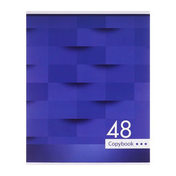 Тетрадь 48 листов в клетку Calligrata Мозаика, обложка мелованный картон, блок №2, белизна 75% (серые листы), МИКС фото 9