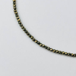 Бусы из Пирита огранка 39 см +