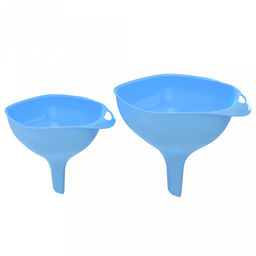 Воронка набор 2 штуки: д12см, д15см, полипропилен (Россия)