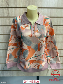 Свитер женский с рисунком - Bruno фото 2