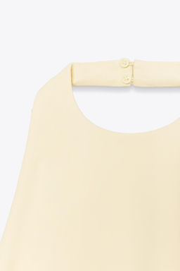 DRAPED HALTER DRESS - Zara фото 10