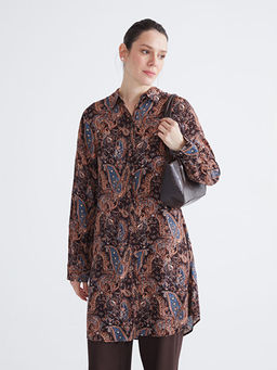 Desenli Kad?n G?mlek Tunik