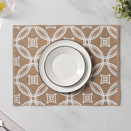 Набор салфеток Доляна Капия, 4 шт, 4030 см, цвет бежевый  фото 4