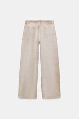ZW COLLECTION FADED HIGH-WAIST JEANS - Zara фото 5