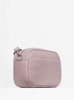 Женская кожаная сумка Richet 3154LNT 757 Пудра  фото 2