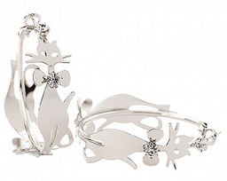 Серьги PR2953 серебро