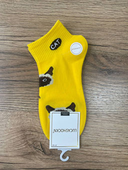 BK635 Носки, 1 пара ЖЕЛТЫЙ