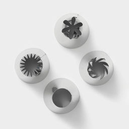 Набор кондитерский, 7 предметов: 2 мешка, 4 насадки d=2.5 см, адаптер - Simaland фото 3