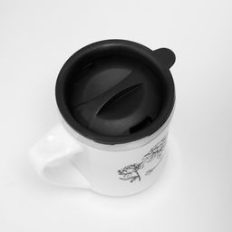 Термокружка, 350 мл, Вдохновение, сохраняет тепло 3 ч, белая