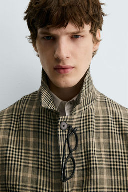 LIMITED EDITION WOOL - LINEN COAT - Zara фото 5