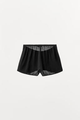 WAVY VISCOSE SHORTS - Zara фото 5