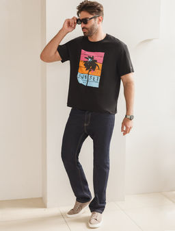 Футболка Vilatte U49.048 черный хлопок с эластаном  фото 5