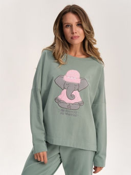 PELICAN, комплект женский, Светло-зеленый фото 5