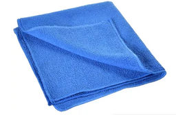 Салфетка из микрофибры 40*40см 220гр/м2 Синяя