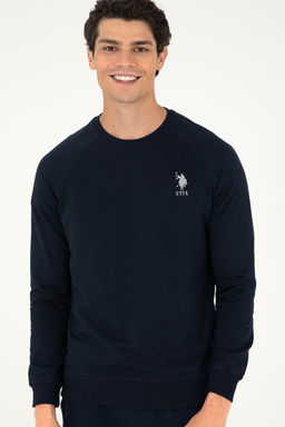Мужской темно-синий базовый свитшот Неожиданная скидка в корзине - U.s. polo assn фото 17