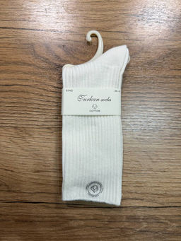 BK1026 Носки, 1 пара БЕЛЫЙ