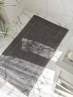 Коврик универсальный 60x100 серый хлопок - Denastia фото 5